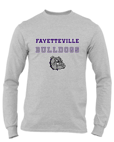 Fayetteville Bulldogs Spirit Men's Premium LS T-Shirt