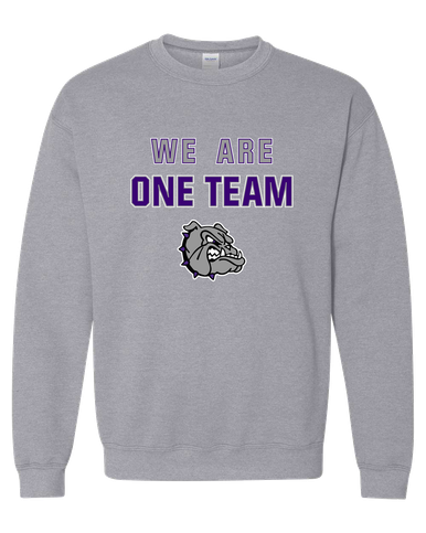Fayetteville Bulldogs We Are One Team Men's Sweatshirt