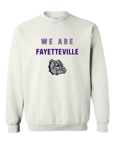 Fayetteville Bulldogs We Are Men's Sweatshirt