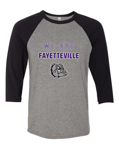 Fayetteville Bulldogs We Are Women's Baseball T-Shirt