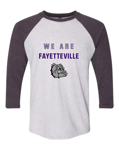 Fayetteville Bulldogs We Are Men's Baseball T-Shirt