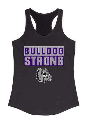Fayetteville Bulldogs Strong #1 Women's Tank Top