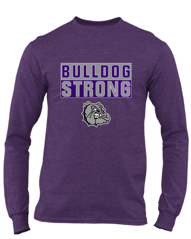 Fayetteville Bulldogs Strong #1 Men's LS T-Shirt
