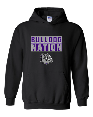 Fayetteville Bulldogs Nation #1 Men's Hoodie