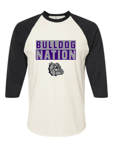 Fayetteville Bulldogs Nation #1 Men's Baseball T-Shirt