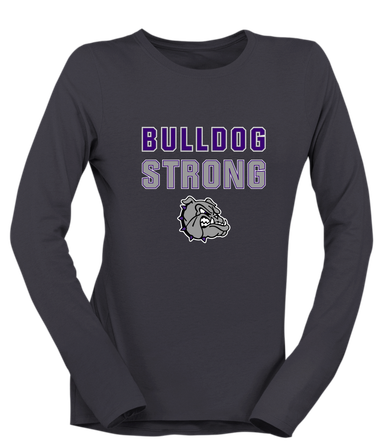 Fayetteville Bulldogs Strong #2 Women's Premium LS T-Shirt