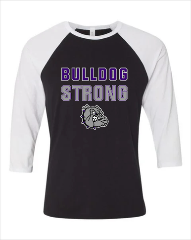 Fayetteville Bulldogs Strong #2 Men's Baseball T-Shirt
