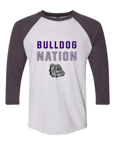 Fayetteville Bulldogs Nation #2 Men's Baseball T-Shirt