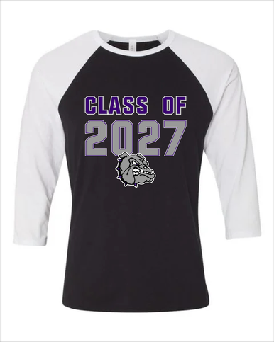 Fayetteville Bulldogs Class of 2027 Women's Baseball T-Shirt