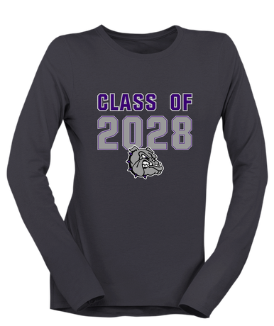 Fayetteville Bulldogs Class of 2028 Women's LS T-Shirt