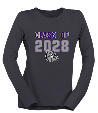 Fayetteville Bulldogs Class of 2028 Women's Premium LS T-Shirt