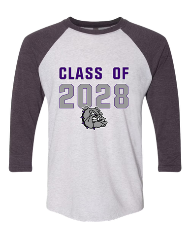 Fayetteville Bulldogs Class of 2028 Women's Baseball T-Shirt
