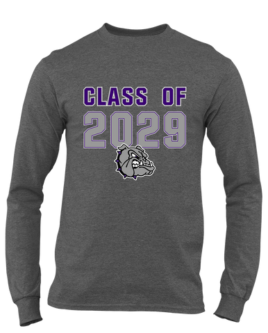 Fayetteville Bulldogs Class of 2029 Men's LS T-Shirt