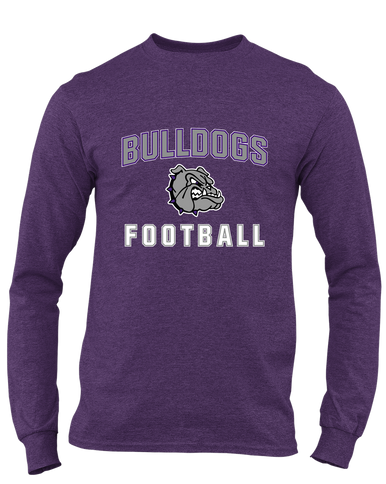 Fayetteville Bulldogs Football #1 Men's LS T-Shirt