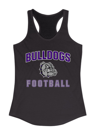 Fayetteville Bulldogs Football #1 Women's Tank Top