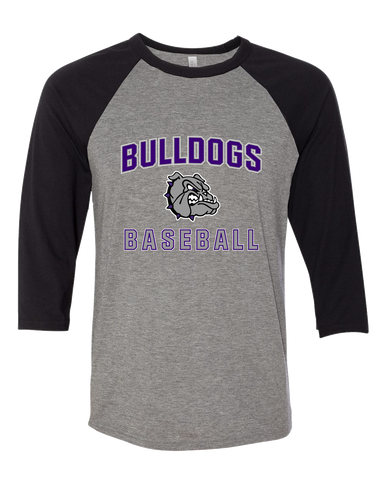 Fayetteville Bulldogs Baseball #1 Women's Baseball T-Shirt