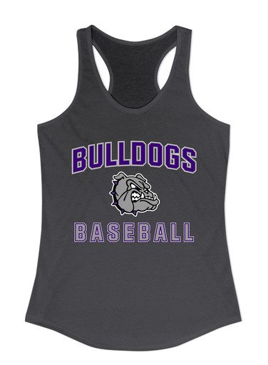 Fayetteville Bulldogs Baseball #1 Women's Tank Top