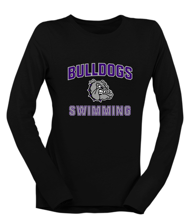 Fayetteville Bulldogs Swimming Women's LS T-Shirt