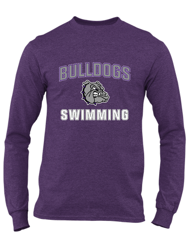Fayetteville Bulldogs Swimming Men's LS T-Shirt