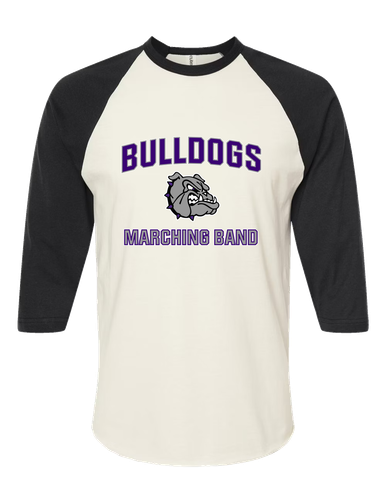 Fayetteville Bulldogs Marching Band Women's Baseball T-Shirt