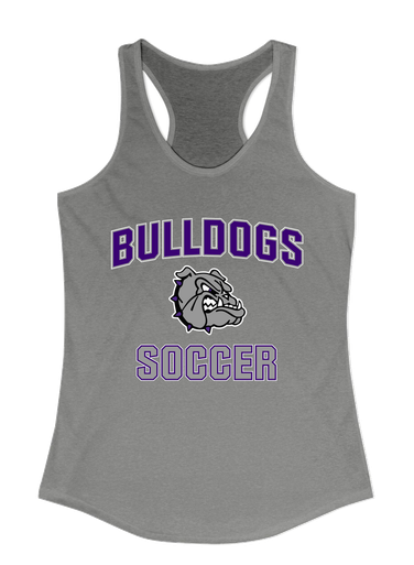 Fayetteville Bulldogs Soccer #1 Women's Tank Top