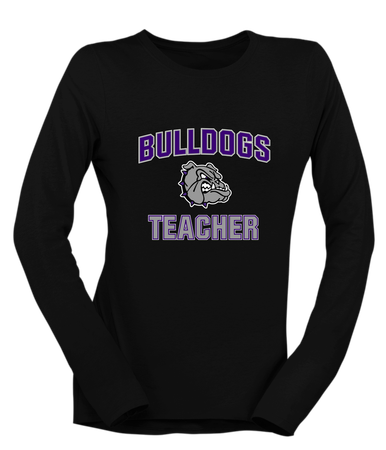 Fayetteville Bulldogs Teacher Women's Premium LS T-Shirt