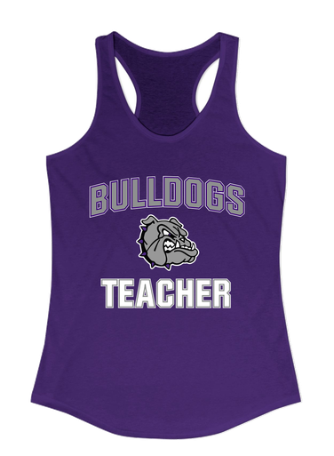 Fayetteville Bulldogs Teacher Women's Tank Top