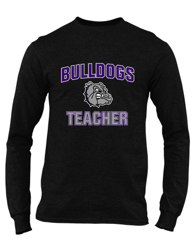 Fayetteville Bulldogs Teacher Men's LS T-Shirt