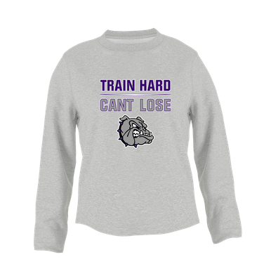 Fayetteville Bulldogs Train Hard, Can't Lose Women's Sweatshirt