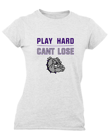 Fayetteville Bulldogs Play Hard, Can't Lose Women's Premium SS T-Shirt