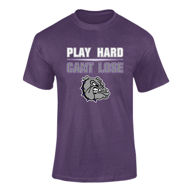 Fayetteville Bulldogs Play Hard, Can't Lose Men's SS T-Shirt
