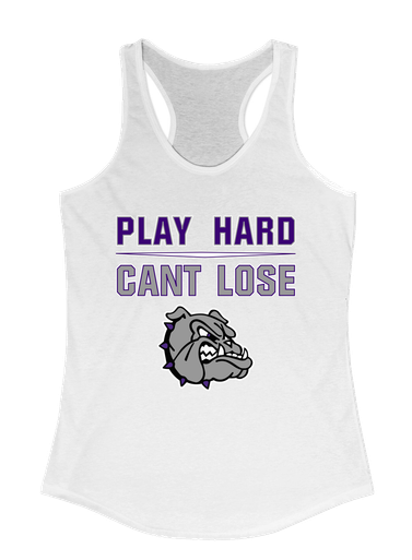 Fayetteville Bulldogs Play Hard, Can't Lose Women's Tank Top