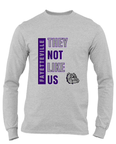Fayetteville Bulldogs They Not Like Us #1 Men's Premium LS T-Shirt