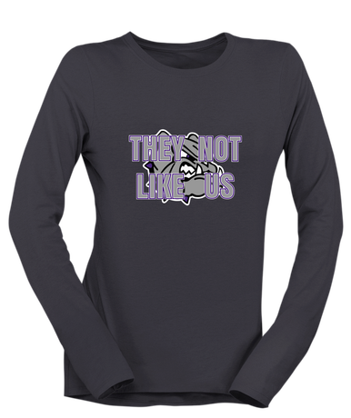 Fayetteville Bulldogs They Not Like Us #2 Women's LS T-Shirt