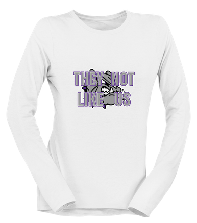 Fayetteville Bulldogs They Not Like Us #2 Women's Premium LS T-Shirt