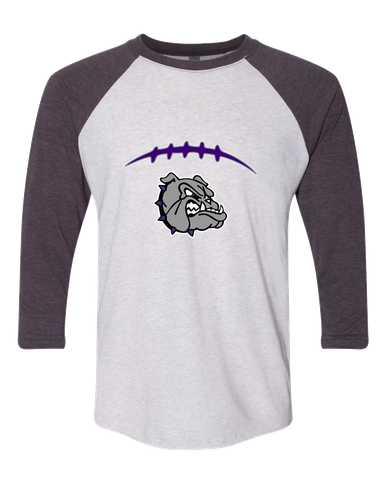 Fayetteville Bulldogs Football #2 Men's Baseball T-Shirt