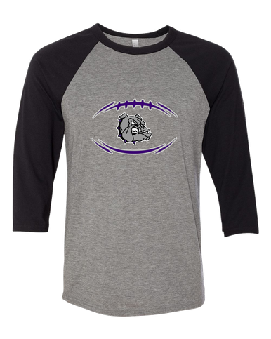 Fayetteville Bulldogs Football #3 Men's Baseball T-Shirt