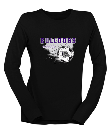 Fayetteville Bulldogs Soccer #2 Women's Premium LS T-Shirt