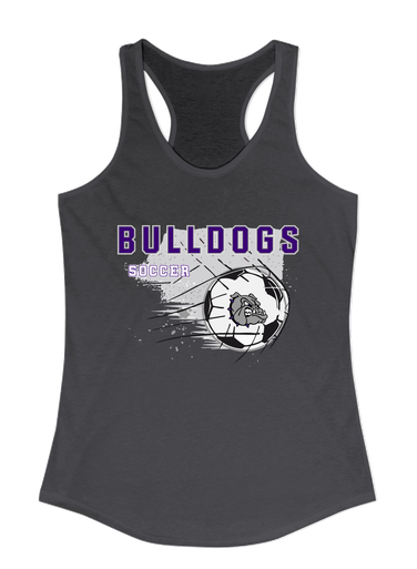 Fayetteville Bulldogs Soccer #2 Women's Tank Top