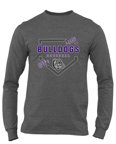 Fayetteville Bulldogs Baseball #2 Men's Premium LS T-Shirt