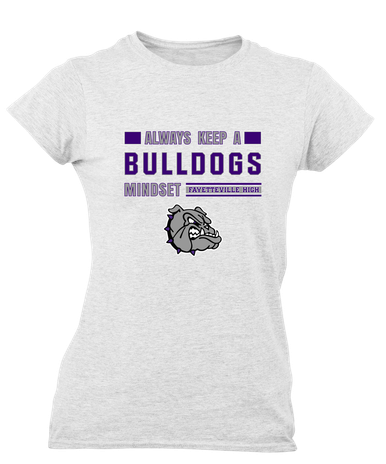 Fayetteville Bulldogs Mindset Women's Premium SS T-Shirt