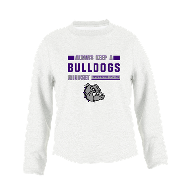 Fayetteville Bulldogs Mindset Women's Sweatshirt