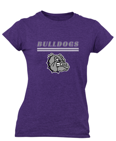 Fayetteville Bulldogs Mascot #8 Women's Premium SS T-Shirt