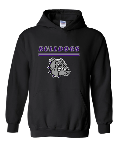 Fayetteville Bulldogs Mascot #8 Men's Hoodie