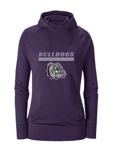 Fayetteville Bulldogs Mascot #8 Women's Hoodie