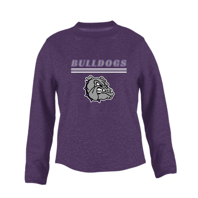 Fayetteville Bulldogs Mascot #8 Women's Sweatshirt