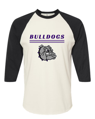 Fayetteville Bulldogs Mascot #8 Women's Baseball T-Shirt