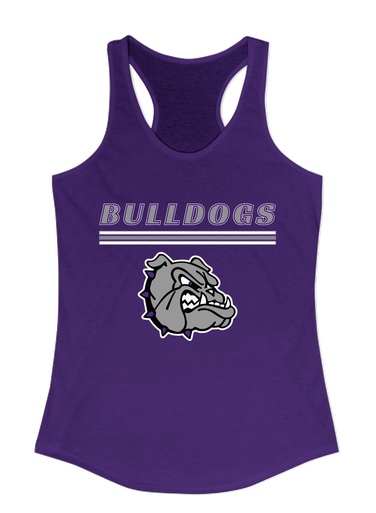 Fayetteville Bulldogs Mascot #8 Women's Tank Top