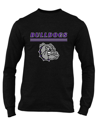 Fayetteville Bulldogs Mascot #8 Men's LS T-Shirt