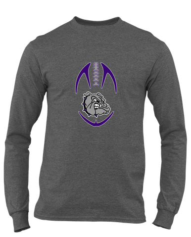 Fayetteville Bulldogs Football #4 Men's LS T-Shirt